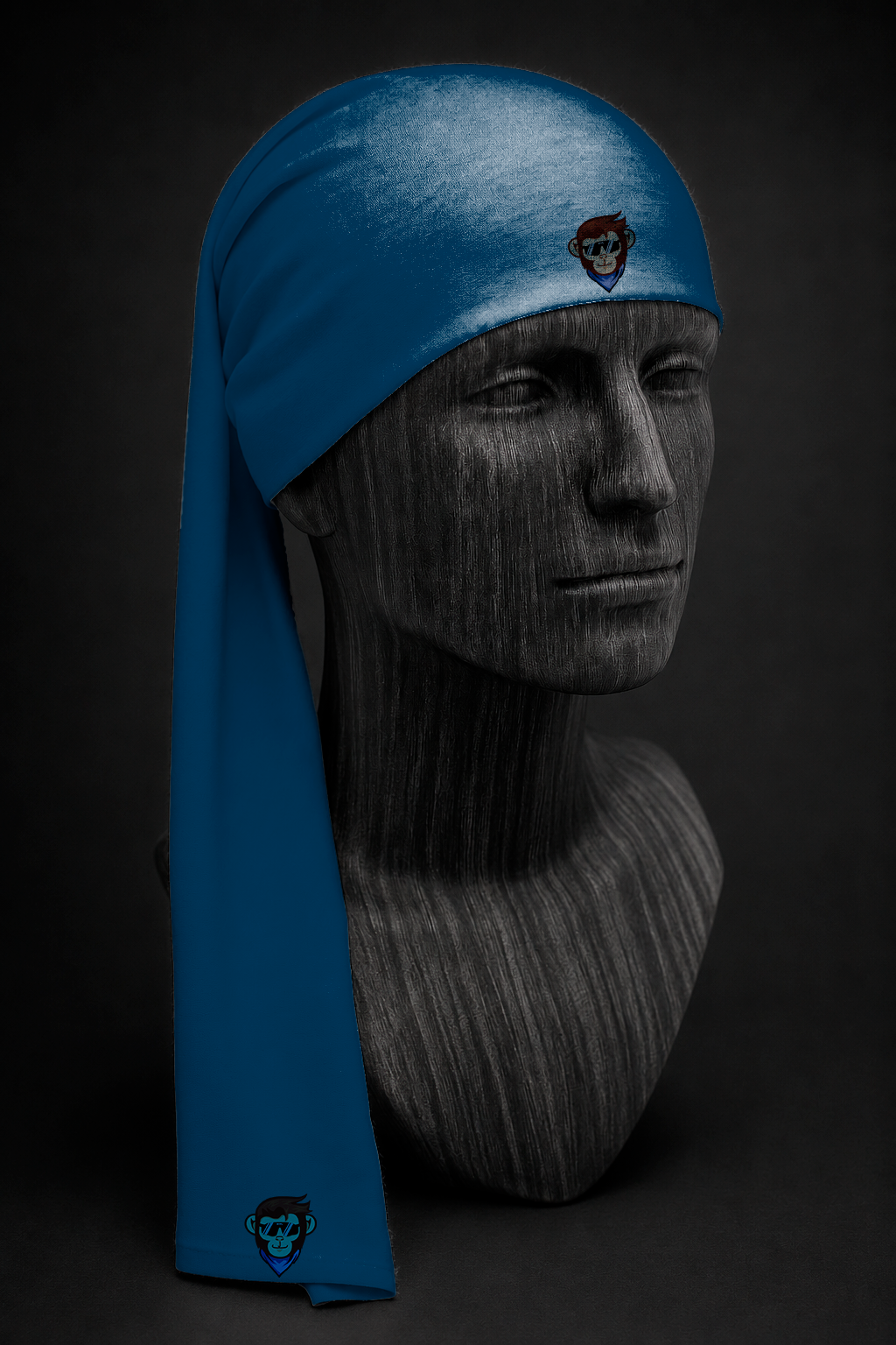 Bandana Larga Azul